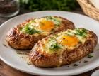Когда котлеты надоели, готовлю их по-аджарски: тот же фарш, но вкус совсем другой — будто хачапури