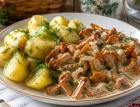 Лисички в сметане больше не готовлю — делаю их в кефире: летняя вкуснятина с молодой картошкой